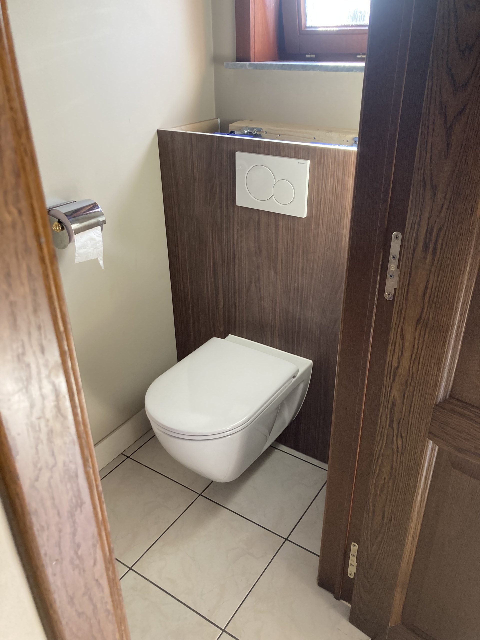 Afwerking wc